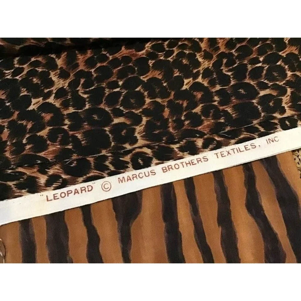 Wild African Animals Skin Print Quilt Fabric Debbie Mumm Timeless Lot Tiger Cats